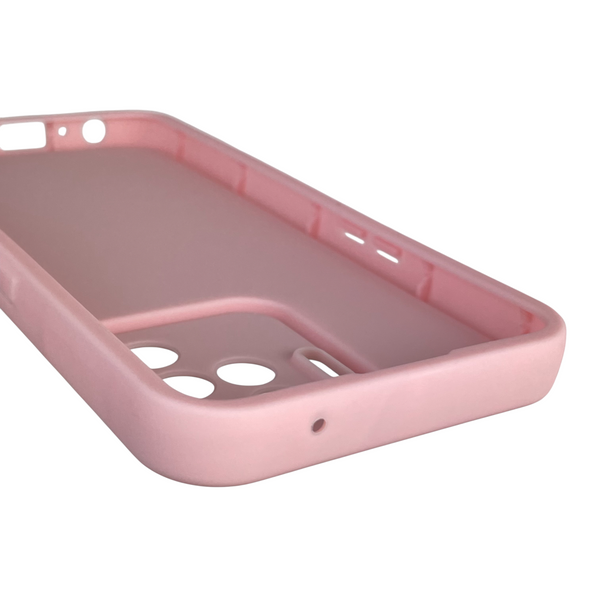Чехол силиконовый Soft Touch с 3D принтом Майнкрафт для Oppo Reno 5 Lite розовый (Полная защита камеры) 0041064 фото