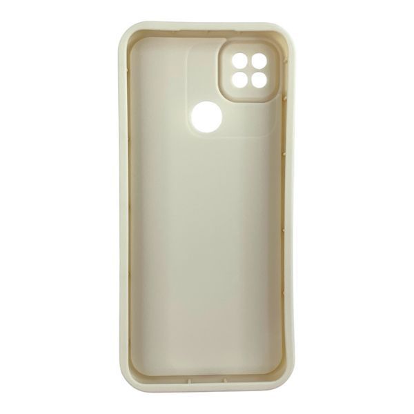 Чехол силиконовый Soft Touch с 3D принтом милые котики с лапками для Xiaomi Redmi 9C молочный (Полная защита камеры) 0059643 фото