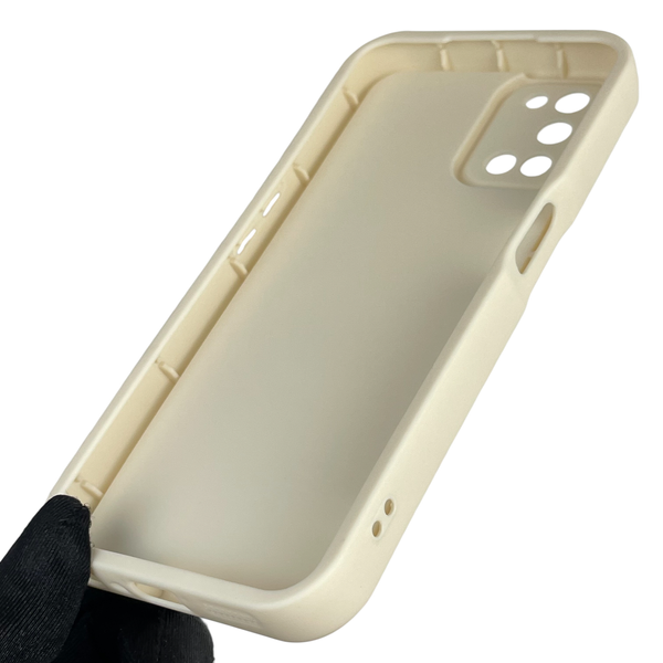 Чехол силиконовый Soft Touch для Oppo A72 молочный (Полная защита камеры) 0039409 фото