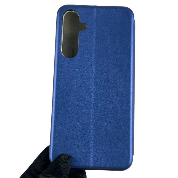 Чехол-книжка для Samsung Galaxy A35 5G (SM-A356B) с подставкой на самсунг а35 синяя 0008415 фото