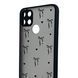 Чехол для телефона Realme C21Y с 3D принтом бантики с сердцами с высокими бортами черный 0059364 фото 4