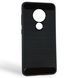 Чохол для телефона Nokia 6.2 карбоновий протиударний з високими бортами чорний 0051948 фото 1