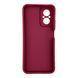 Чехол силиконовый Soft Touch с 3D принтом для Realme C67 4G бордовый (Полная защита камеры) 0057533 фото 2