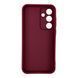 Чехол силиконовый Soft Touch для Samsung Galaxy S25 Plus бордовый (Полная защита камеры) 0054170 фото 2