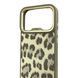 Чехол Kajsa Glamorous Leopard для iPhone 18 Pro бежевый Desert (MagSafe, металлическое кольцо камеры, премиум) 0062108 фото 4