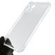 Чехол для iPhone 13 Pro Max с бронь углами выше экрана противоударный на айфон 13 про макс прозрачный 0002420 фото 3