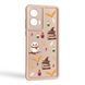 Чехол силиконовый Soft Touch с 3D принтом Атрибуты Гарри Поттера для Samsung Galaxy S24 Plus (SM-S926B) розовый (Полная защита камеры) 0075957 фото 1