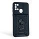 Чехол противоударный для Samsung Galaxy M31 (SM-M315F) с магнитной пластиной со шторкой на камере черный 0050721 фото 1
