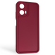 Чохол силіконовий Soft Touch для Motorola Moto G04 (XT2421-2) бордовий (Повний захист камери) 0044149 фото 1