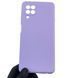 Чехол для Samsung Galaxy M22 4G (SM-M225F) силиконовый с микрофиброй нескользящий на самсунг м22 4г сиреневый 0032134 фото 1