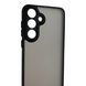 Чехол для Samsung Galaxy S25 FE черный матовый полупрозрачный (бампер, защита камеры) 0062208 фото 3