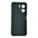 Чехол для Xiaomi Poco C65 черный с 3D фигурками (кофе, софт-тач) 0062421 фото 2