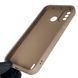 Чехол силиконовый Soft Touch с 3D принтом смешного теда мишки для Tecno Spark 6 Go (KE5) коричневый (Полная защита камеры) 0049414 фото 3